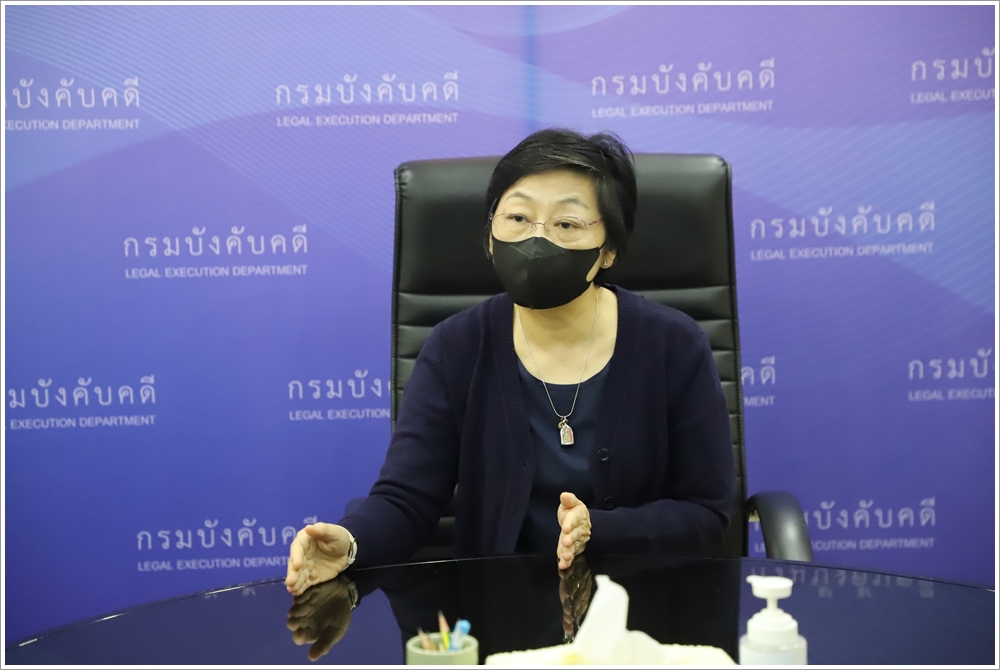 อธิบดีกรมบังคับคดีมอบนโยบายการบริหารงานให้กับผู้ตรวจราชการกรม กรมบังคับคดี